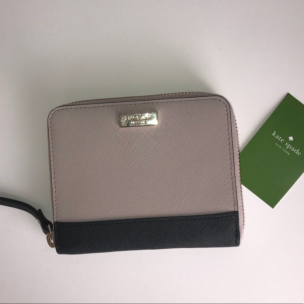 Kate Spade Darci Laurel Way Leather Zip Wallet